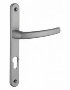 Poignée de porte Sultane 235x25 c7x70mm trou de cylindre inox f9