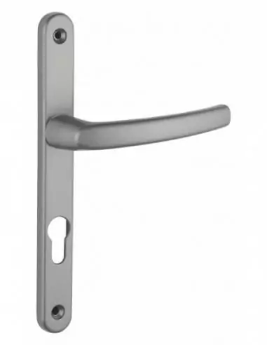 Poignée de porte Sultane 235x25 c7x70mm trou de cylindre inox f9