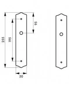 Plaque de proprete sans trou bdc 2