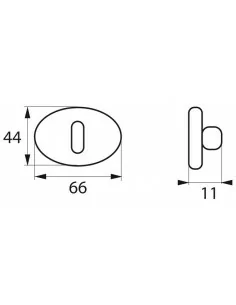 Rosace clé (la paire) 2