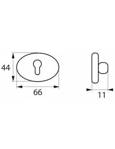 Rosace cylindre (la paire) 2