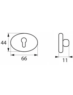 Rosace cylindre (la paire) 2