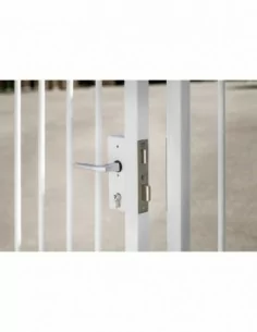 Boîtier serrure l40mm avec coffre pour portail - droite 2