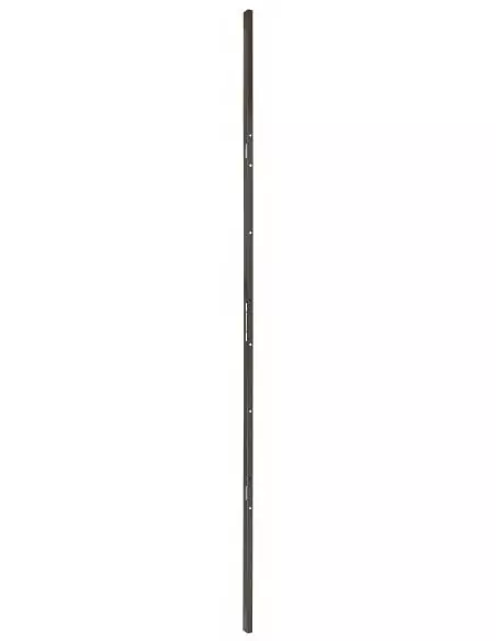 Gâche serrure TRIBANDO à tétière rasée pour porte à recouvrement - Hauteur 2250mm maxi, marron - THIRARD
