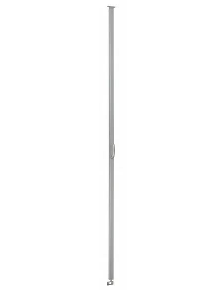 Crémone 2 points à béquille, poussant - Hauteur 2300mm, argent - THIRARD