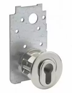 Serrure multipoint à appliquer beluga blanche cp transit 2 à tirage 75 x 130 mm droite 4 clés 2