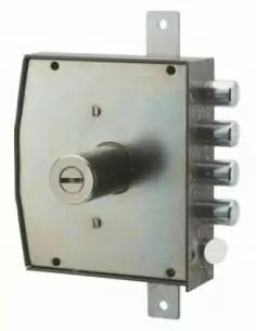 Serrure 3 points a double cr t2 1/2 tour gauche 2