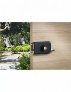 Serrure à DC à tirage 140 x 88 mm gauche 2