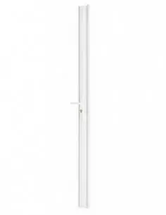 Serrure en applique pour porte d'entrée CP ATLANTIC M réversible pour porte haut. 2040 mm maxi, blanc 4 clés