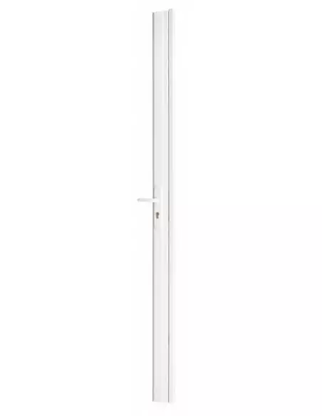 Serrure en applique pour porte d'entrée CP ATLANTIC M réversible pour porte haut. 2040 mm maxi, blanc 4 clés