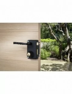 Serrure DC à tirage 75 x 130 mm droite 2