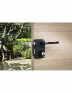 Serrure DC à tirage 75 x 130 mm gauche 2