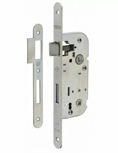 Serrure encastrable pour porte d'intérieur nf z/br