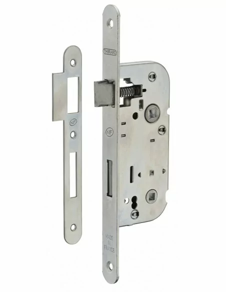 Serrure encastrable pour porte d'intérieur nf z/br