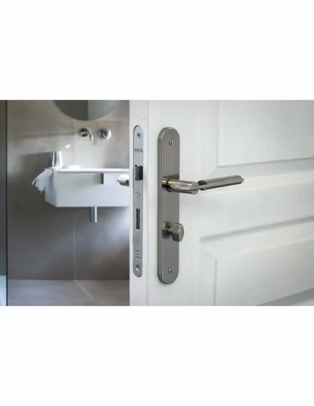 Serrure encastrable pour porte d'intérieur nf z/br