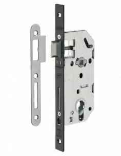 Serrure encastrable pour porte d'entrée monomax nf cylindre bc