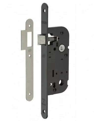 Serrure encastrable pour porte d'intérieur nf v/br