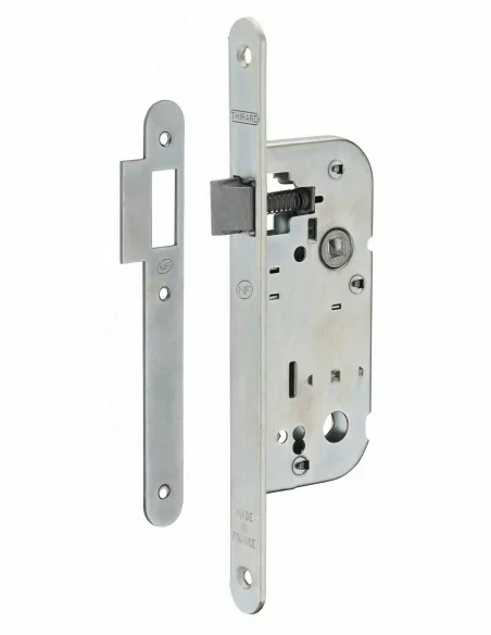 Serrure encastrable pour porte d'intérieur nf z/br