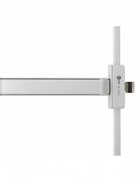 Serrure antipanique S-PUSH 1 point réversible laqué blanc - THIRARD