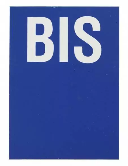 Lettres TER à coller 65x90mm - THIRARD