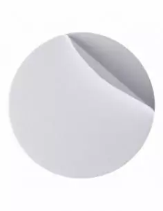 Disque "Attention au chien" adhésif Ø 80mm - THIRARD 2