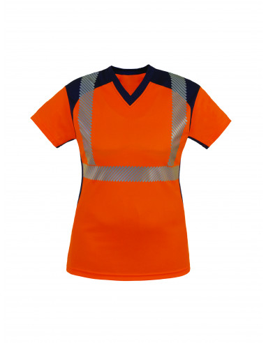 T-shirt Haute Visibilité BAHIA pour femme - T2S T-shirt Haute Visibilité BAHIA pour femme - T2S