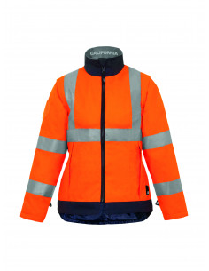 Parka Haute Visibilité pour femme CALIFORNIA - T2S 2