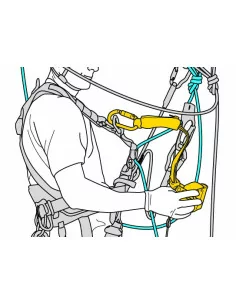 Antichute mobile sur corde ASAP LOCK - PETZL 2