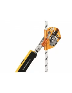 Corde semi-statique avec terminaison cousue AXIS - Diamètre 11mm, Longueur 20 mètres - PETZL 2
