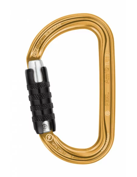 Mousqueton asymétrique léger AM'D TRIACT-LOCK - PETZL