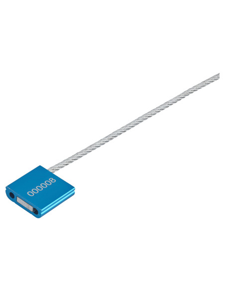 Scellé Métallique 3X200mm - Sachet de 25 pcs - THIRARD