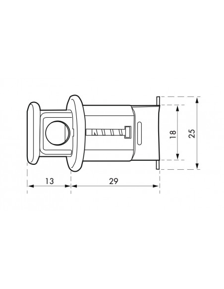 VERROUILLAGE MINI DISJONCTEUR PUSH OUT LARGE