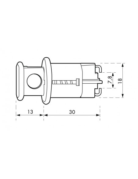 VERROUILLAGE MINI DISJONCTEUR PUSH IN