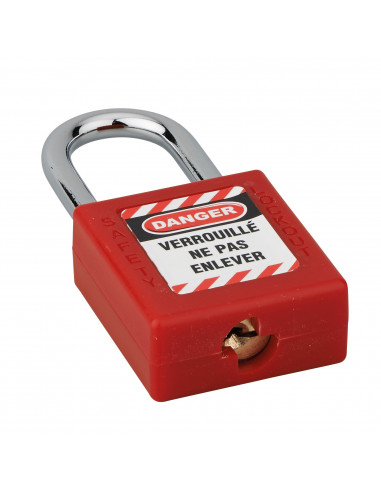 Cadenas de consignation 40 anse 38mm Rouge MV A4 Cadenas de consignation 40 anse 38mm Rouge MV A4