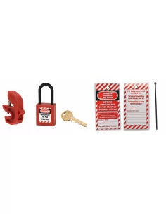 Kit consignation ELECTRIQUE N°3 "DEFENSE D'ENCLENCHER"