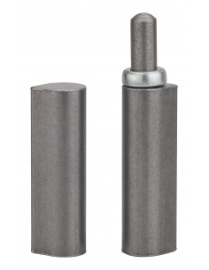 Paumelle a souder h.160mm butee a billes 2