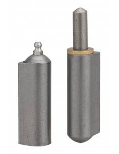 Paumelle a souder h.140mm avec graisseur 2