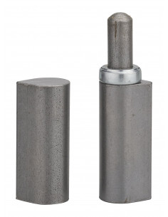 Paumelle a souder h.120mm butee a billes 2