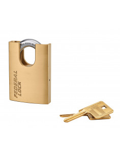 Cadenas 530p 60mm anse acier protege 2 clés