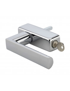 Béquille FIFTY à clé pour fenêtre, chromé poli, 1 clé - THIRARD 2