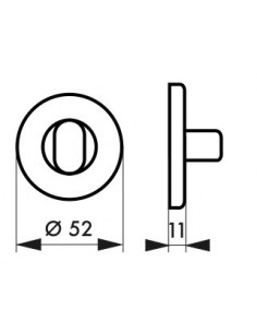 Paire de rosaces LEONARDO, condamnation, argent - THIRARD 2