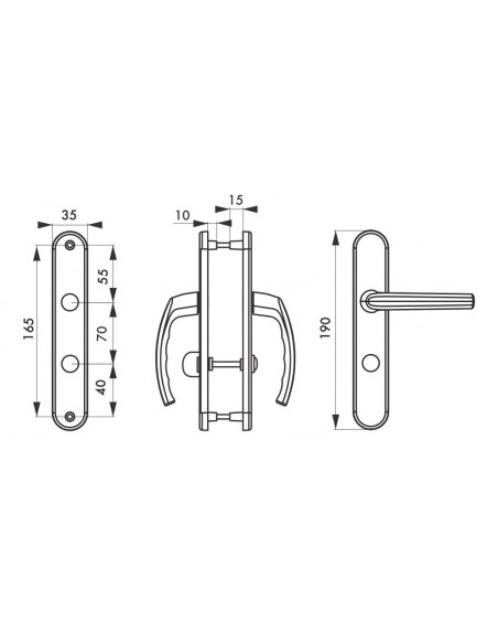 Ensemble SULTANE e165 conda - blanc 9016