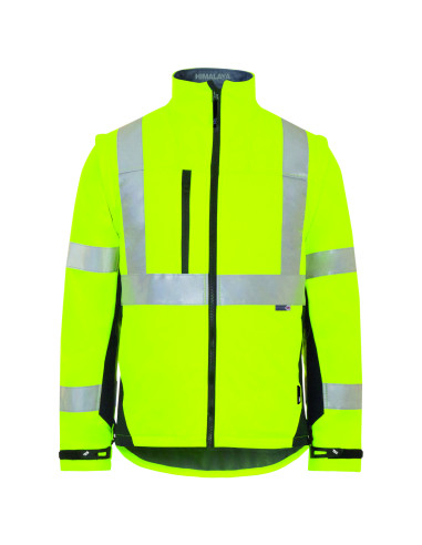 Veste Softsell Haute Visibilité HIMALAYA - T2S Veste Softsell Haute Visibilité HIMALAYA - T2S
