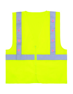 Gilet Haute Visibilité à LED TARMAC - T2S