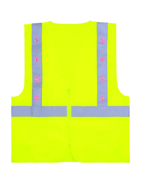 Gilet Haute Visibilité à LED TARMAC - T2S