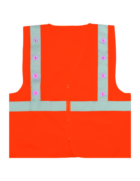 Gilet Haute Visibilité à LED TARMAC - T2S