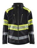 Veste softshell Haute Visibilité 4494 - Noir/Jaune Fluo, Taille XS - BLAKLADER