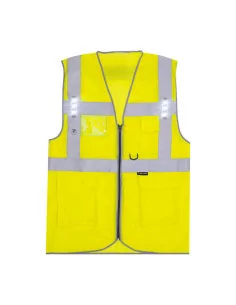 Gilet Haute Visibilité à LED Jaune - T2S