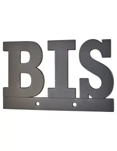 Lettres "BIS" à visser hauteur 80mm - THIRARD