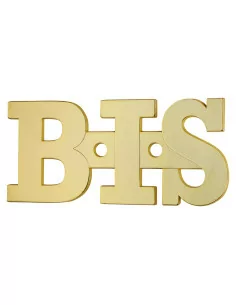 Lettres "BIS" à visser hauteur 51mm - THIRARD